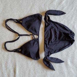 Issa De Mar Black Bikini Set
